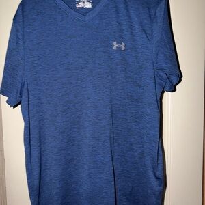 LG Men's royal  Blue V-Neck Tee